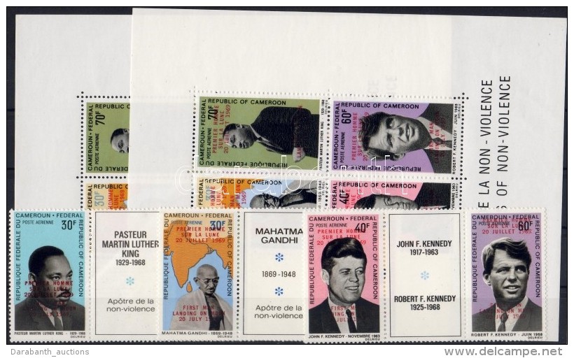 ** 1969 Holdraszállás 3 Hármascsík 592-597 + Blokk Mi 7-8 - Other & Unclassified