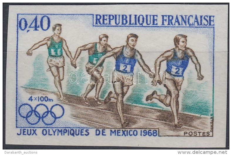 ** 1968 Mexikói Olimpia Vágott Bélyeg - Otros & Sin Clasificación