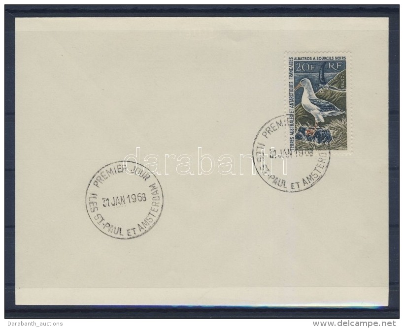 1968 Antarktiszi élÅ‘világ, Albatrosz FDC Mi 41 - Autres & Non Classés