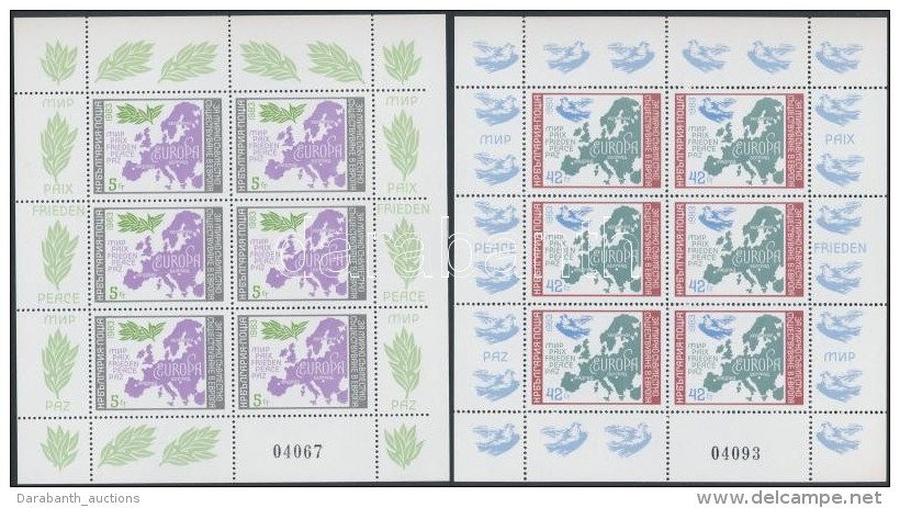 ** 1983 Európai Biztonság és EgyüttmÅ±ködés Kisívsor Mi 3218-3221 - Autres & Non Classés