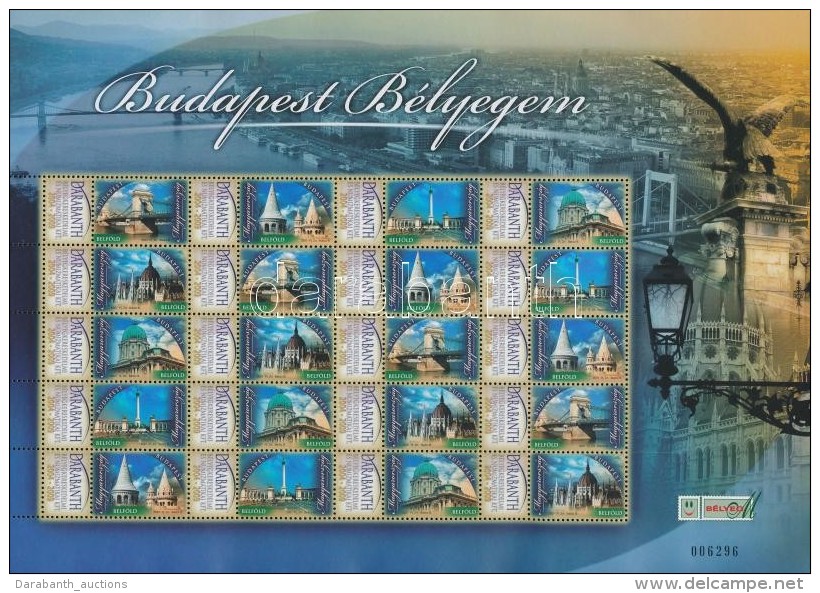 ** 2007 Budapest Bélyegem Megszemélyesített Teljes ív (Darabanth) (9.000) - Autres & Non Classés