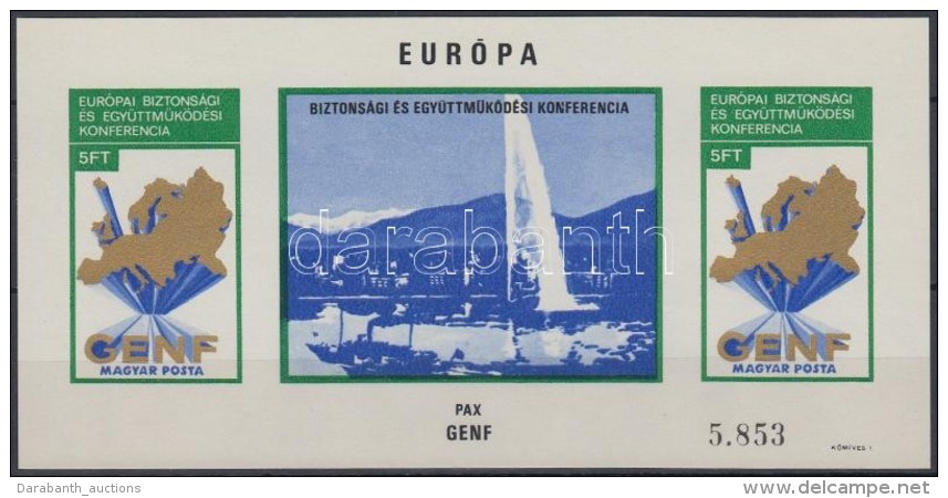 ** 1974 Európai Biztonsági és EgyüttmÅ±ködési Konferencia (II) - Genf... - Autres & Non Classés