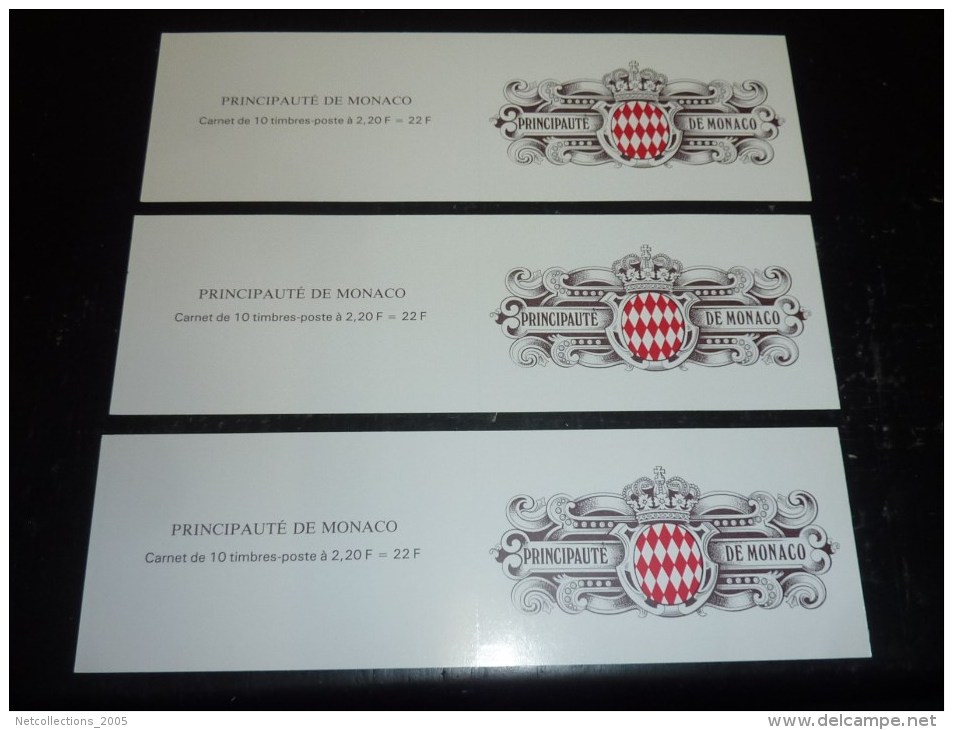 LOT IMPORTANT DE 41 CARNET DE MONACO TRES BON ETAT VOIR ANNONCE POUR DESCRIPTIF