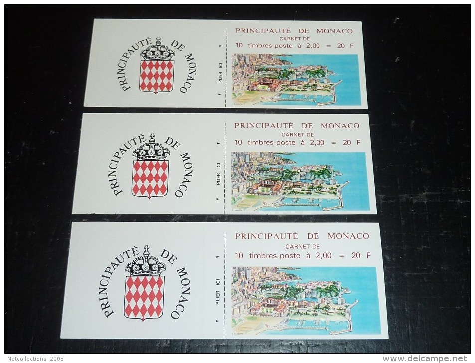 LOT IMPORTANT DE 41 CARNET DE MONACO TRES BON ETAT VOIR ANNONCE POUR DESCRIPTIF