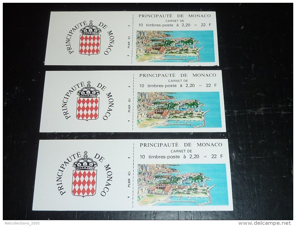 LOT IMPORTANT DE 41 CARNET DE MONACO TRES BON ETAT VOIR ANNONCE POUR DESCRIPTIF