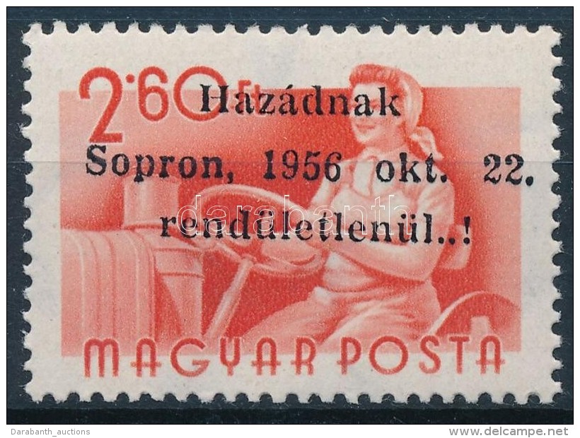 ** 1956 Soproni Kiadás Munka 2.60f (18.000) Garancia Nélkül / No Guarantee - Autres & Non Classés