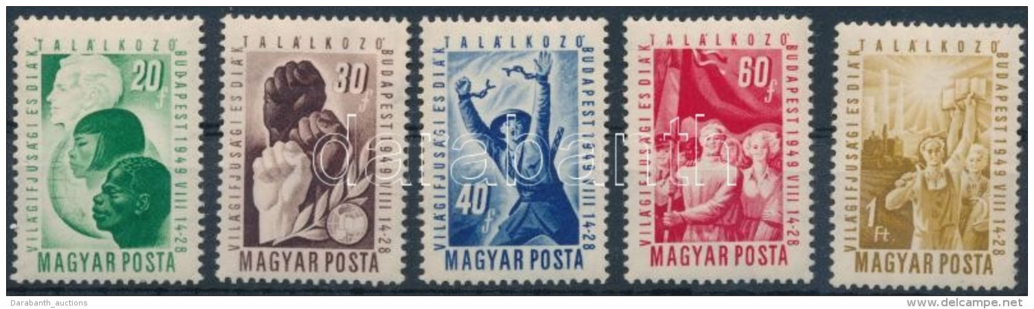 ** 1949 VIT (I.) - Budapest Blokkból Kitépett Sor (3.000) - Autres & Non Classés