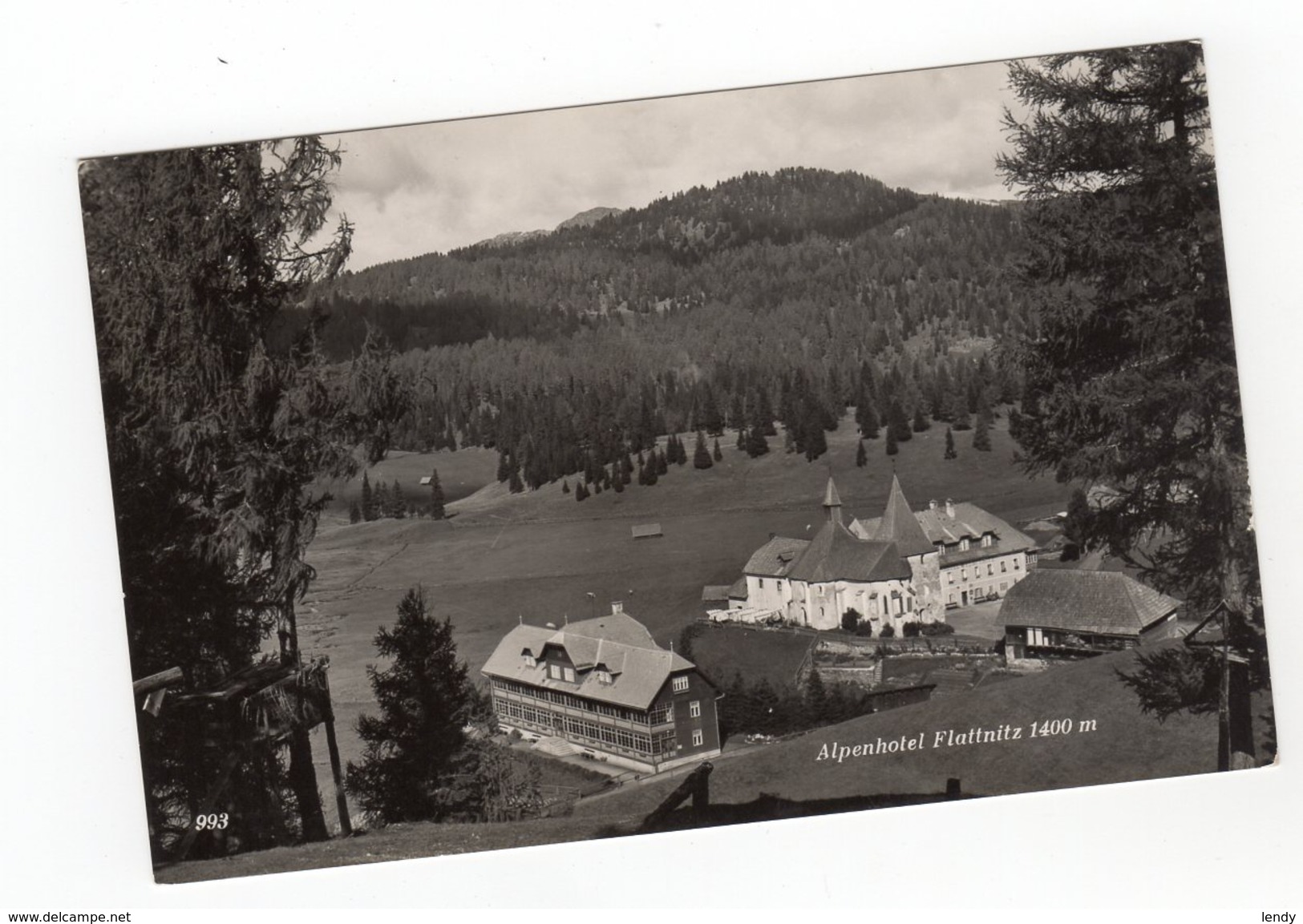 Friesach Alpenhotel Flattnitz Viaggiata 1956 - St. Veit An Der Glan