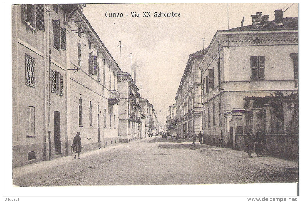 CUNEO - VIA XX SETTEMBRE. FP BUONA ANIMAZIONE - Cuneo