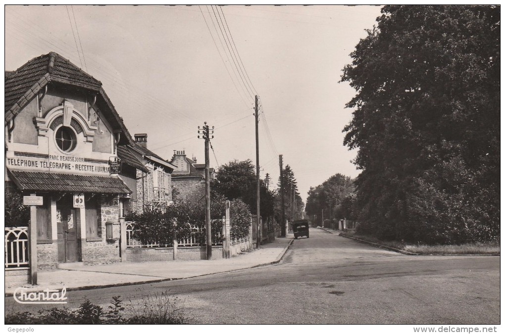 MORSANG SUR ORGE  - Parc Beauséjour - Bureau De Poste ( 1 Cpa +1 Cpsm ) - Morsang Sur Orge