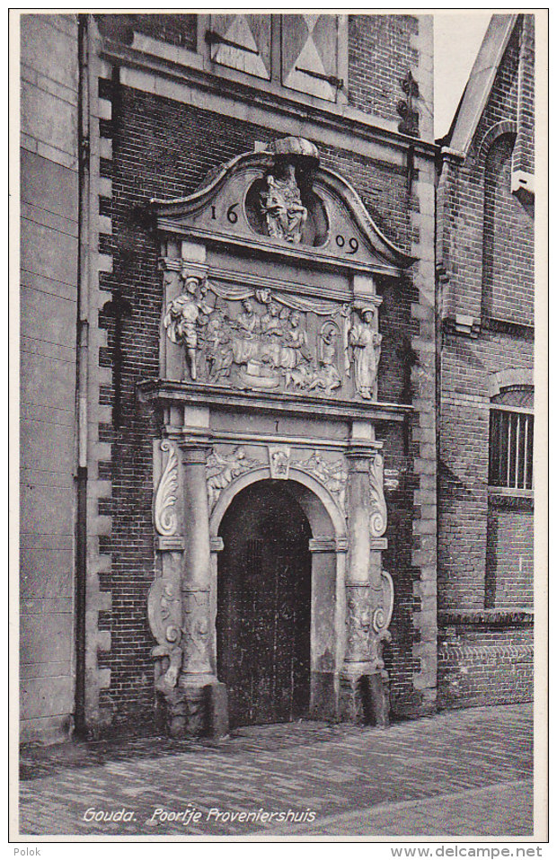 Bd - Cpa Hollande - Gouda - Poortje Proveniershuis - Gouda