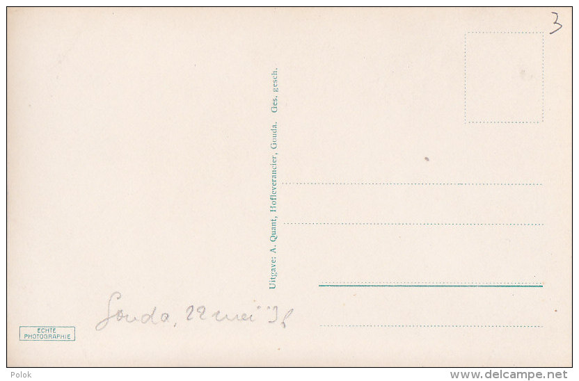 Bd - Cpa Hollande - Gouda - Gezicht Op De Vest En Bogen - Gouda