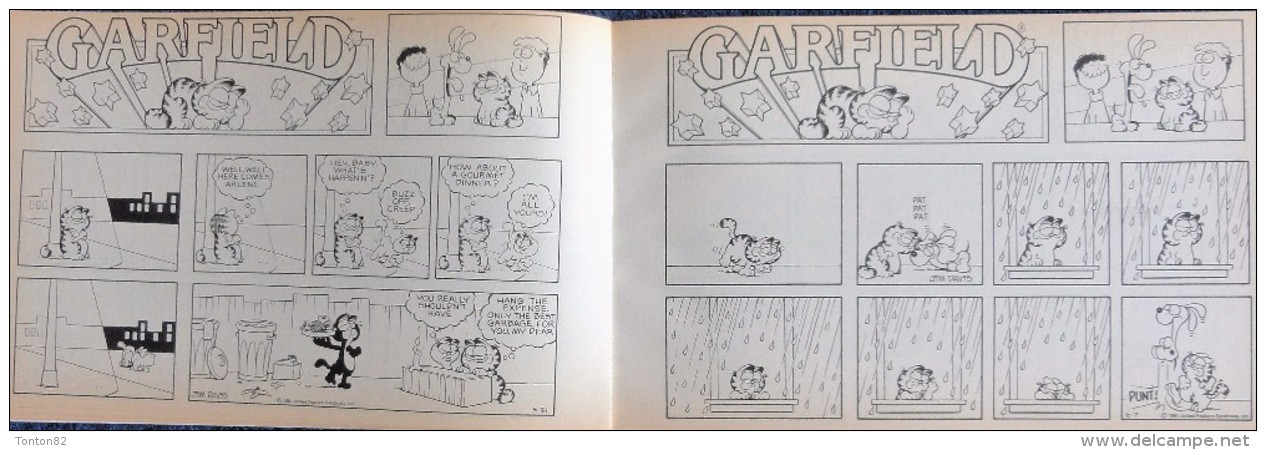Jim Davis - GARFIELD - The World's Favourite Cat N° 8 - Another Serve - Ravette Books - ( 1989 ) . - BD Britanniques