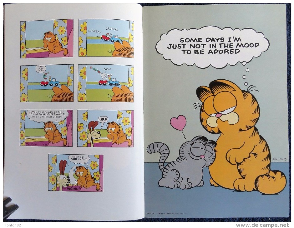 Jim Davis -The  GARFIELD Gallery - N° 1- Ravette Books - ( 1992 ) . - BD Britanniques