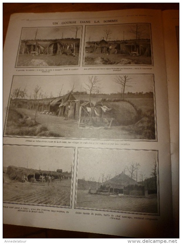 1915 LPDF:Poilus(boucher-bûch-terras);Indian;Giga-Intendance;Royal Navy;Ballon(Pont-a-M,St-Nicolas);Village-Paillotes