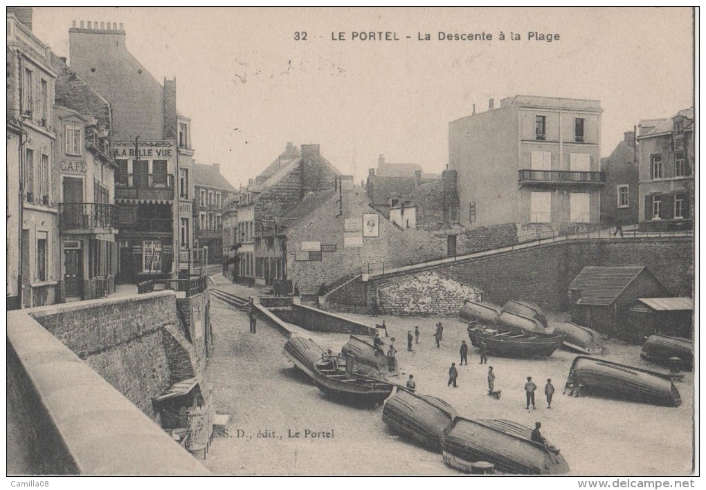 LE PORTEL.DESCENTE A LA PLAGE. - Le Portel