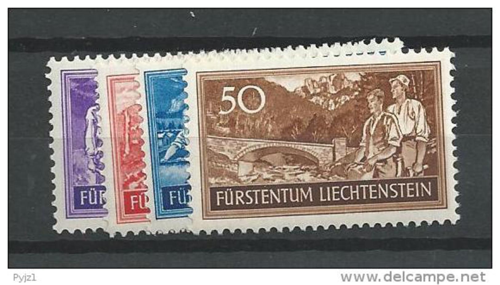 1937 MNH,  Liechtenstein, Postfris - Ungebraucht