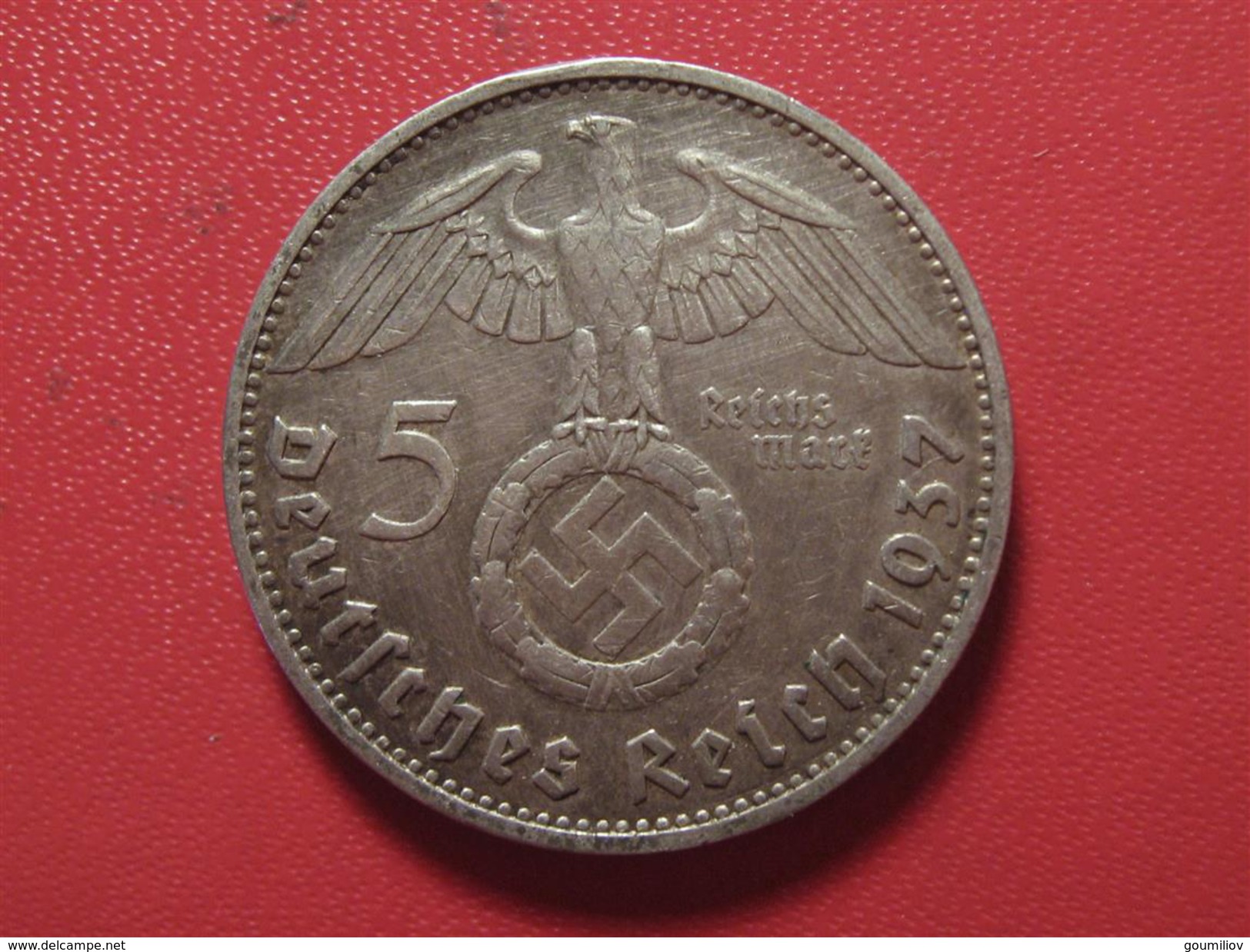 Allemagne - 5 Mark 1937 D 5802 - 5 Reichsmark