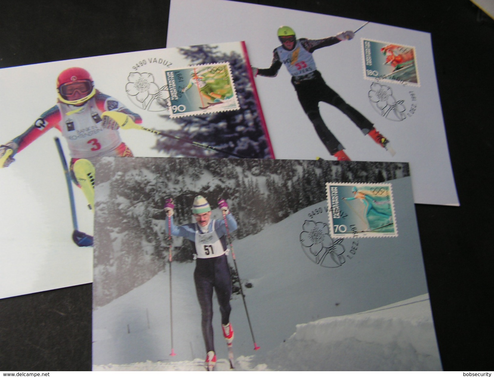 Lichtenstein ,  1997  Nagano Olympiade Sport    &euro;  5,50   MK 155 - Usati