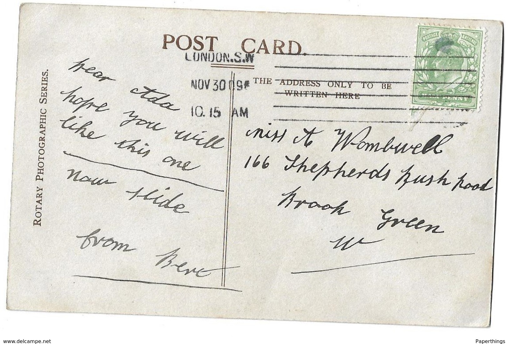 EARLY POSTCARD REAL PHOTOGRAPH 1909, SOME FAMOUS MUSCIANS, CLASSICAL, ELGAR ETC. - Sänger Und Musikanten