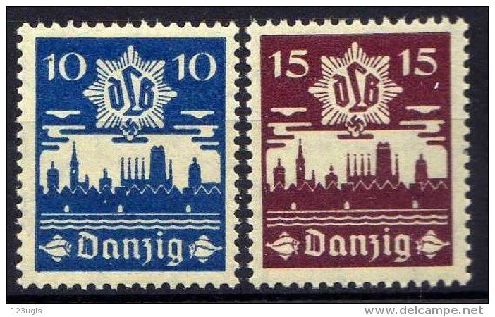 Danzig 1937 Mi 267-268 ** [261016XIII] - Sonstige & Ohne Zuordnung