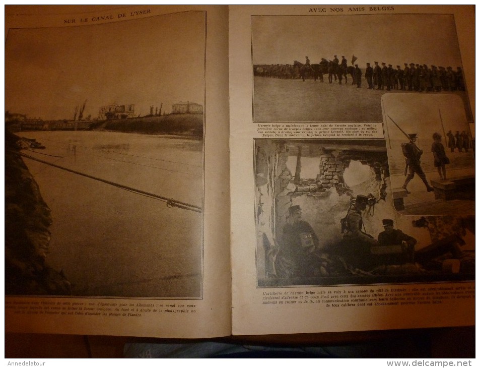 1915 LPDF:Tenue British Aux Belges;Obus Par Avion;Soldats-paysans-Hamonville;Marquage-prisonniers Belges;Poilus-ravito - Autres & Non Classés