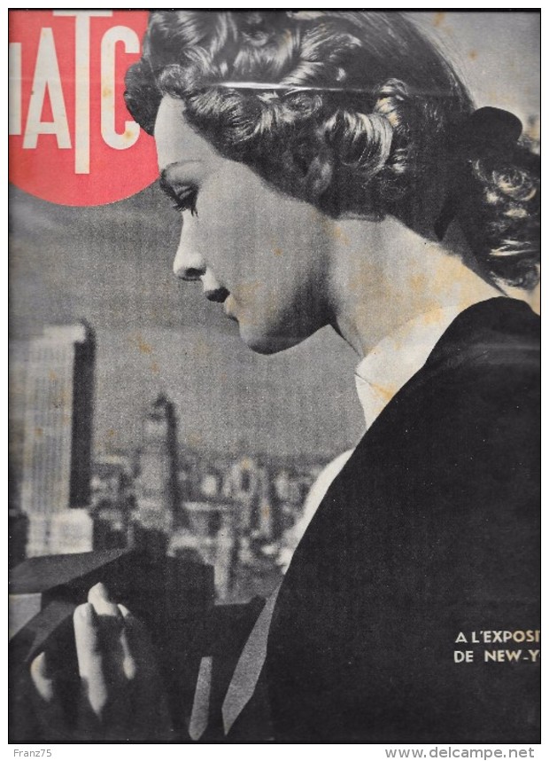 "MATCH" -revue N°50- Juin 1939- " A L'exposition De New-York "-BE - Autres & Non Classés