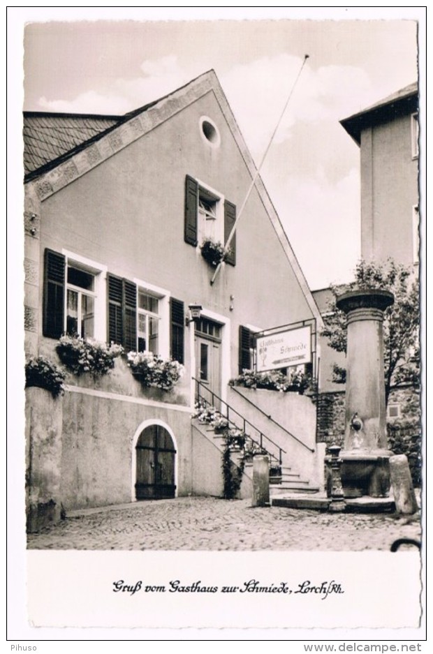 D6673     LORCH : Gasthaus Zur Schmiede - Lorsch