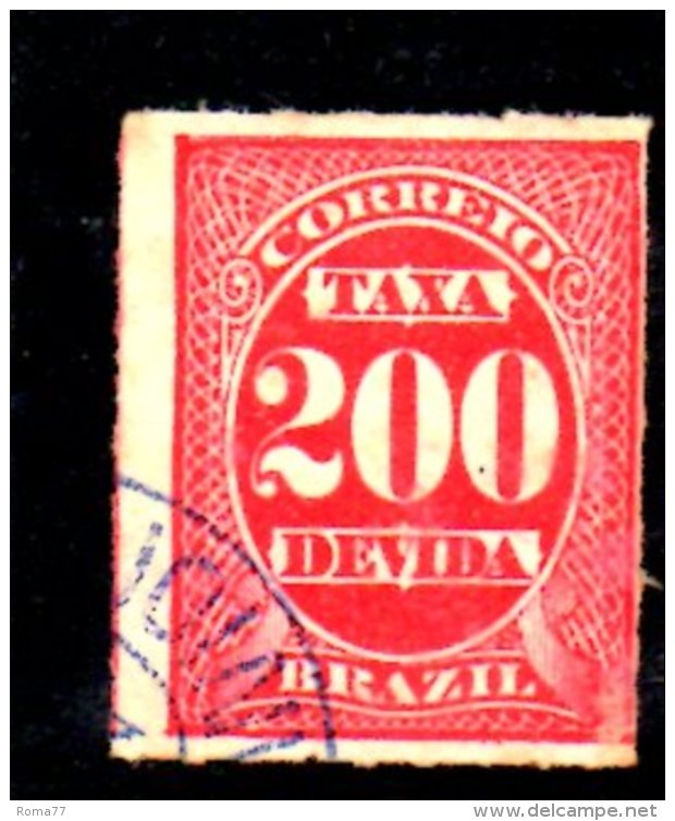 T1197 - BRASILE , Yvert N. 5  Usato - Postage Due