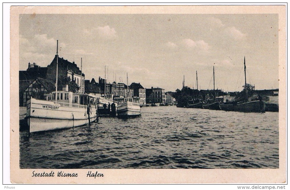 D6681   WISMAR : Hafen - Wismar