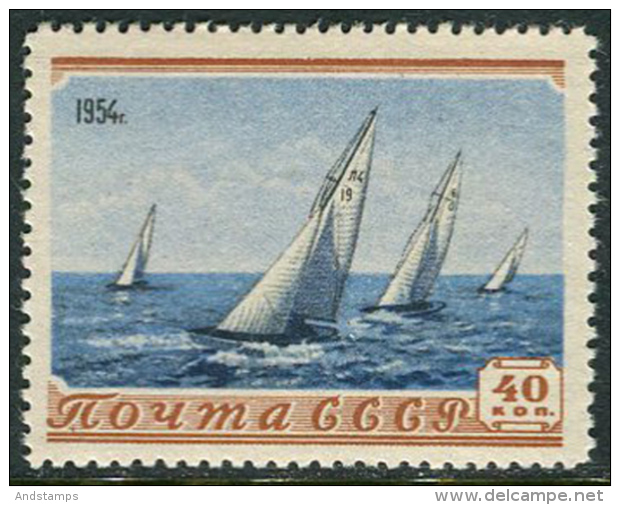 USSR 1954. SC #1678 VF/MNH. Sport. Sailing. (B-13) - Ungebraucht