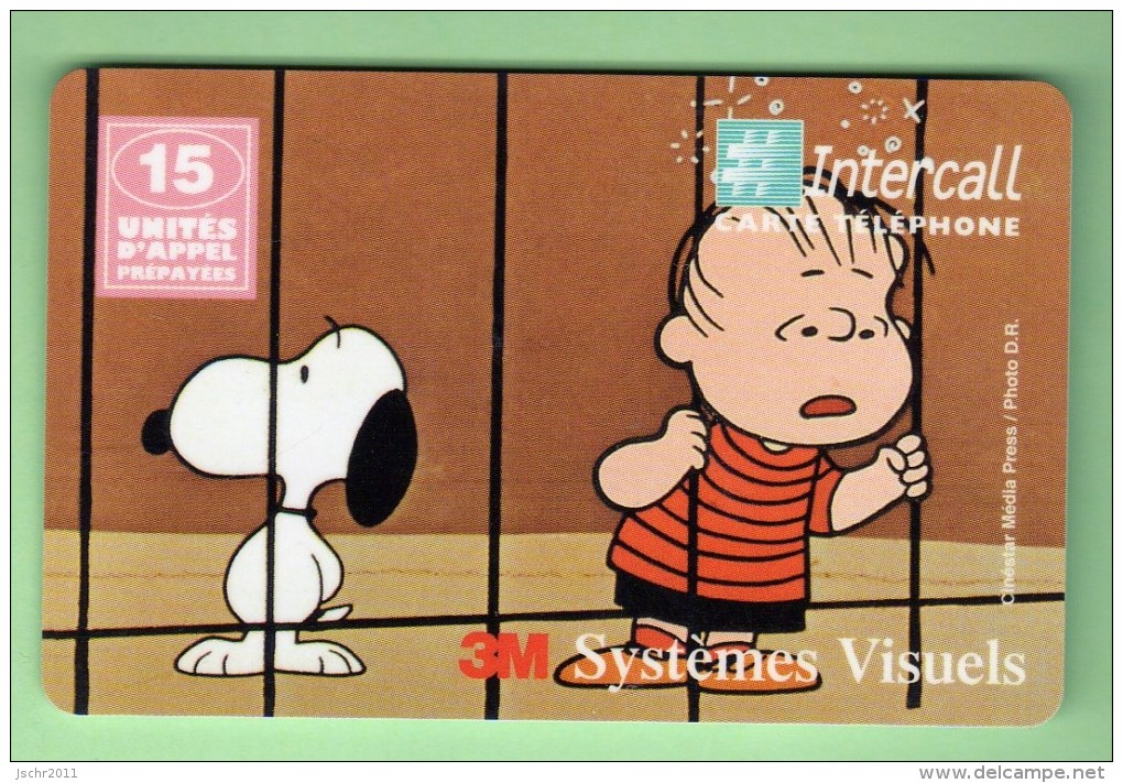 INTERCALL 15u *** SNOOPY *** NEUVE *** 8200ex *** (A100-P5) - Other & Unclassified
