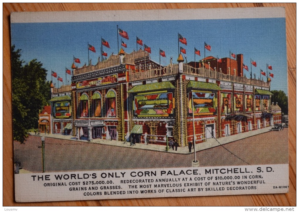 Mitchell S. D. - The World's Only Corn Palace - (n°6926) - Autres & Non Classés