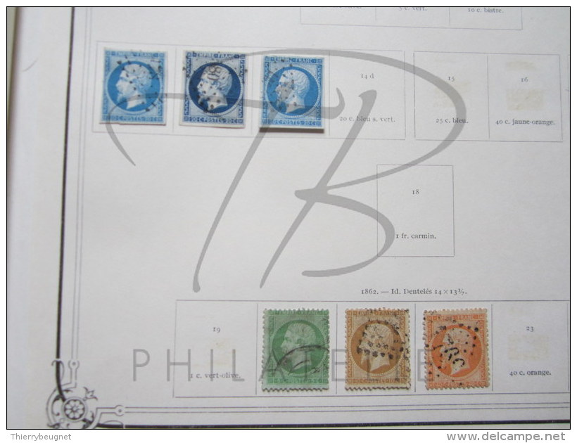 BELLE COLLECTION FRANCE 1853 - 1960 , X + OBLITERES , VENDUE A - DE 10 % DE LA COTE !!! - Collections