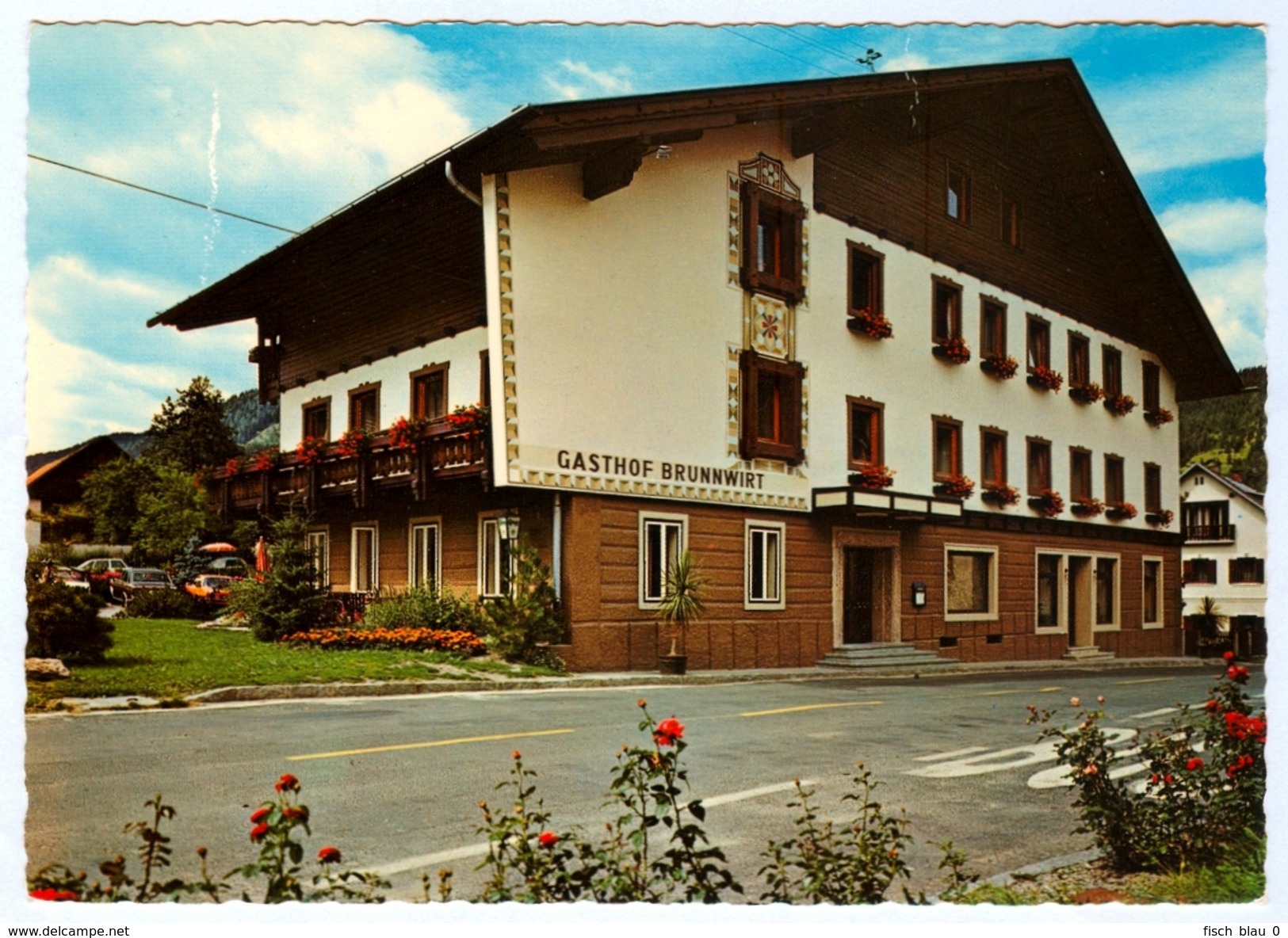 AK Kärnten 9622 Weißbriach Im Gitschtal Gasthof Pension Brunnwirt Österreich Gasthaus I.Oberkärnten Österreich Wirtshaus - Weissensee