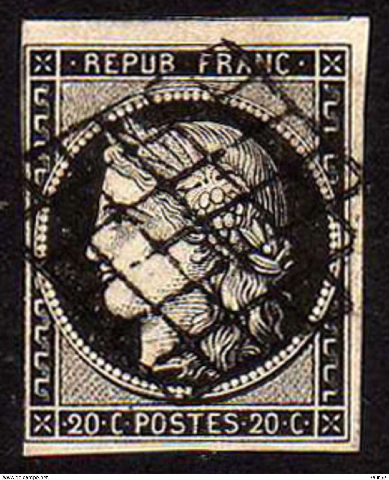 1849 - 1850 - Francia - FR-103 - 1849-1850 Cérès