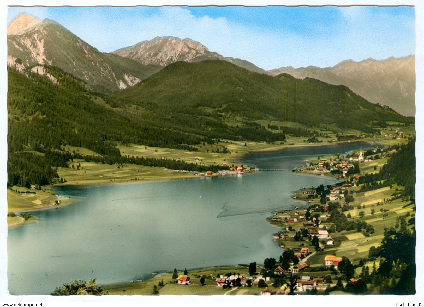 AK Kärnten 9762 Weißensee Gailtaler Alpen Reißkofel Jauken Hochstadl Österreich Oberkärnten Carinthia Austria Weissensee - Weissensee