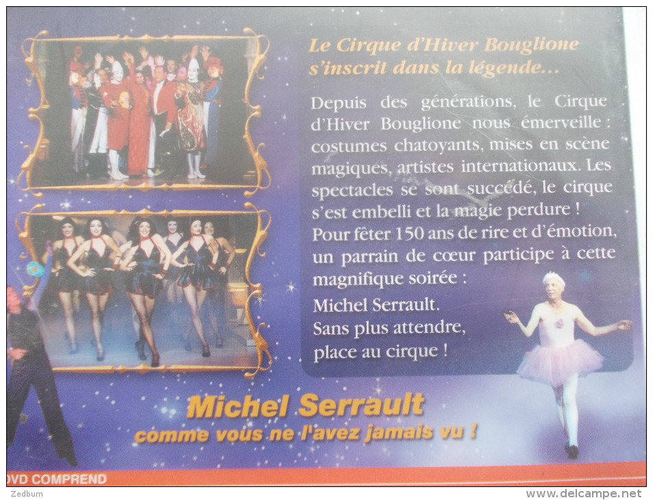 DVD - CIRQUE D´HIVER BOUGLIONE LE CIRQUE Special 150 Ans Avec Michel Serrault - Altri & Non Classificati