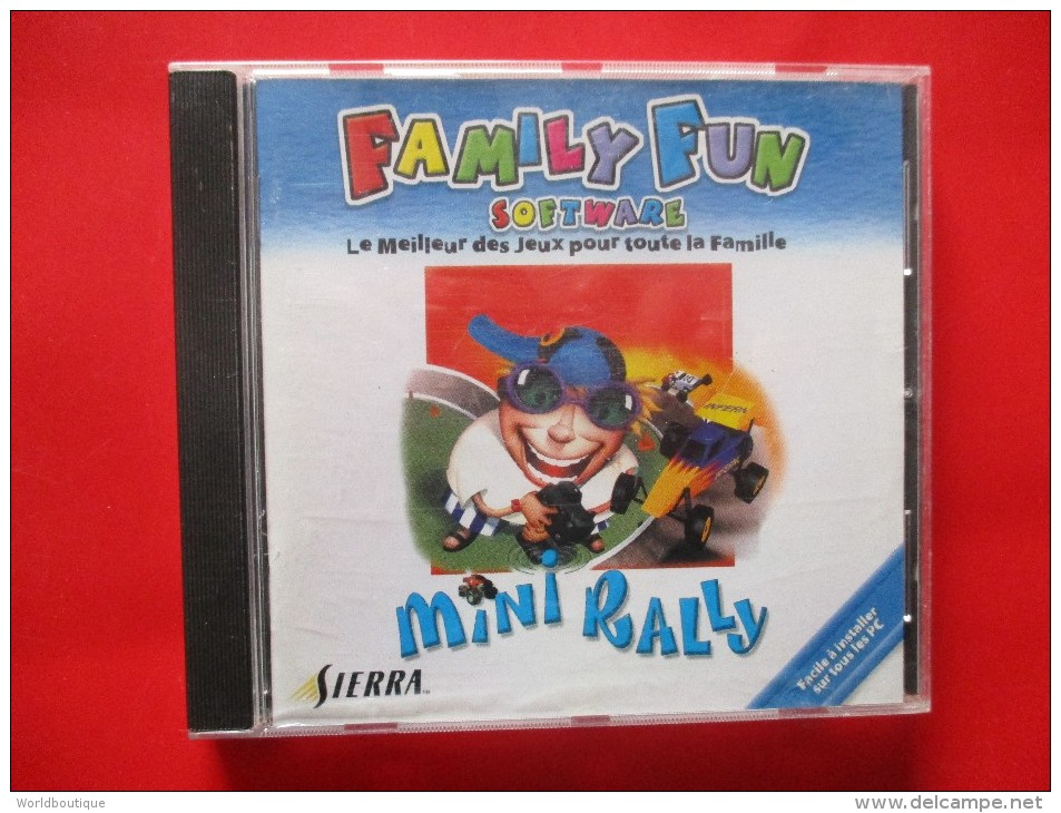 JEU PC Family Fun Sofware Mini Rally (cd+livret ) - Jeux PC