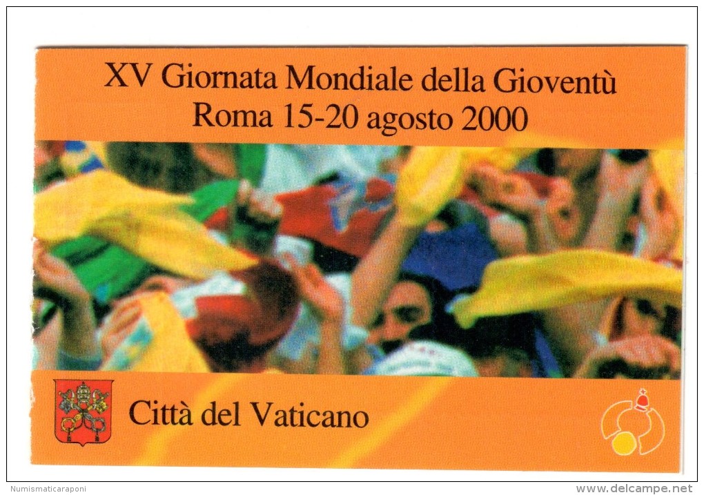 Vaticano Vatican 2000 Libretto Giornata Della Giventù Al Facciale COD.FRA.910 - Nuovi