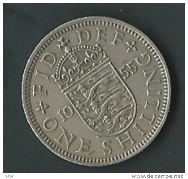 Grande-bretagne 1 Shilling 1955   Pia 20501 - I. 1 Shilling