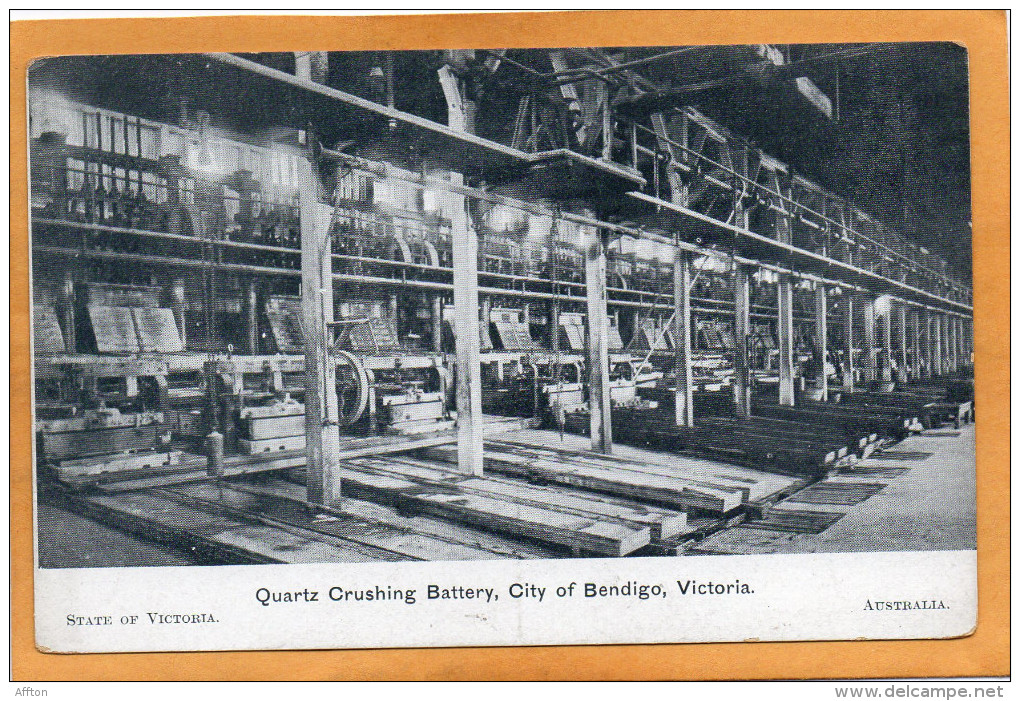City Of Bendigo Victoria 1905 Postcard - Bendigo