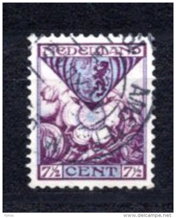 1925 NETHERLANDS 7.5+3.5C. GELDERLAND CHILD WELFARE MICHEL: 165 USED - Oblitérés
