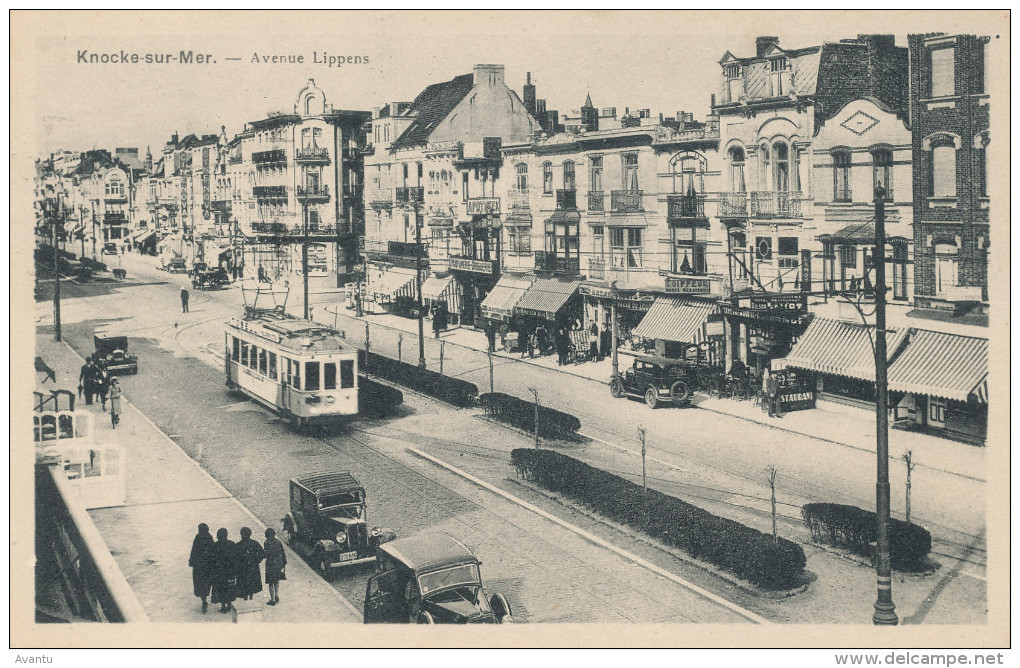 KNOKKE HEIST / LIPPENSLAAN / TRAM / TRAMWAYS - Knokke