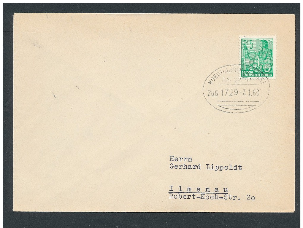 DDR  -Bahnpost Stempel Beleg   ( G3760 ) Siehe Foto - Sonstige & Ohne Zuordnung