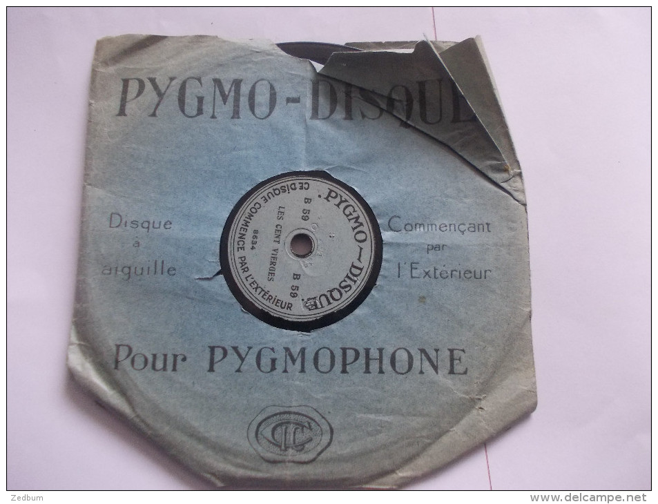 78T - Petit Format - Les Cents Vierges Madame L'archiduc Un Petit Bonhomme - 78 Rpm - Schellackplatten