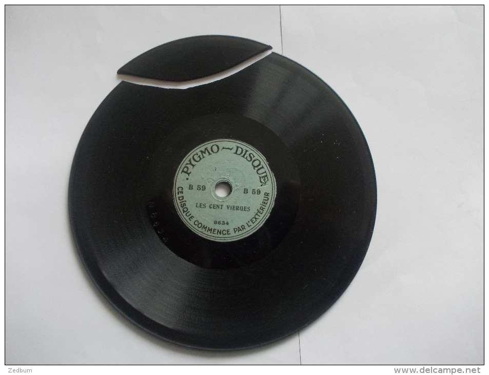 78T - Petit Format - Les Cents Vierges Madame L'archiduc Un Petit Bonhomme - 78 Rpm - Schellackplatten