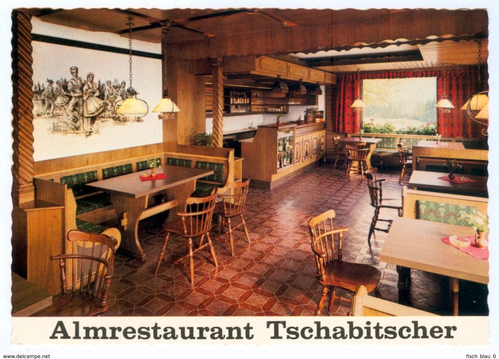 AK Kärnten 9761 Greifenburg Im Drautal Almrestaurant Tschabitscher Familie Kolbitsch I. Weißensee Oberkärnten Österreich - Weissensee