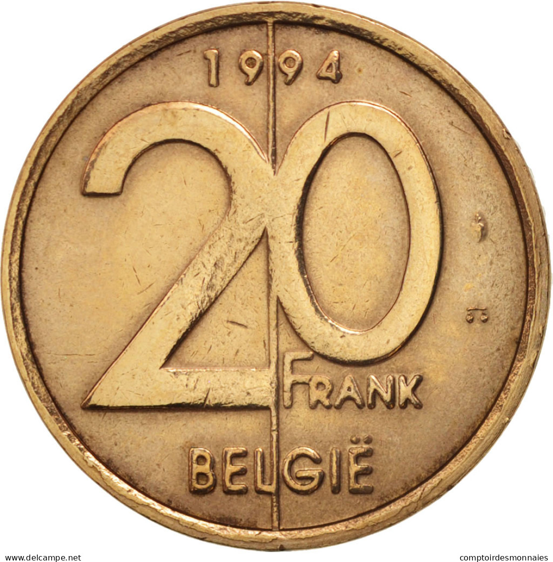 Monnaie, Belgique, Albert II, 20 Francs, 20 Frank, 1994, Bruxelles, TTB+ - 20 Frank