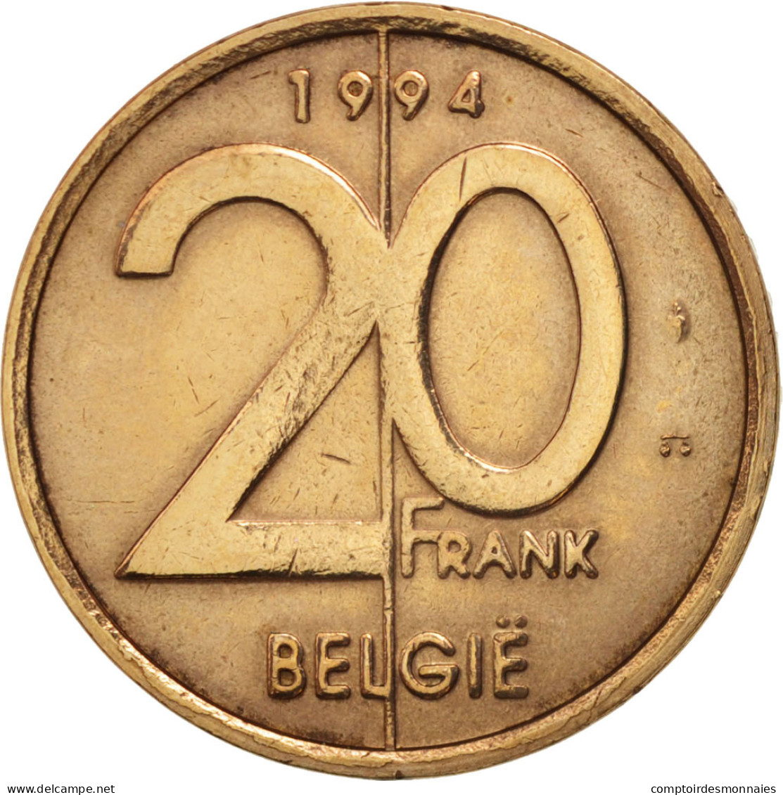 Monnaie, Belgique, Albert II, 20 Francs, 20 Frank, 1994, Bruxelles, TTB+ - 20 Francs